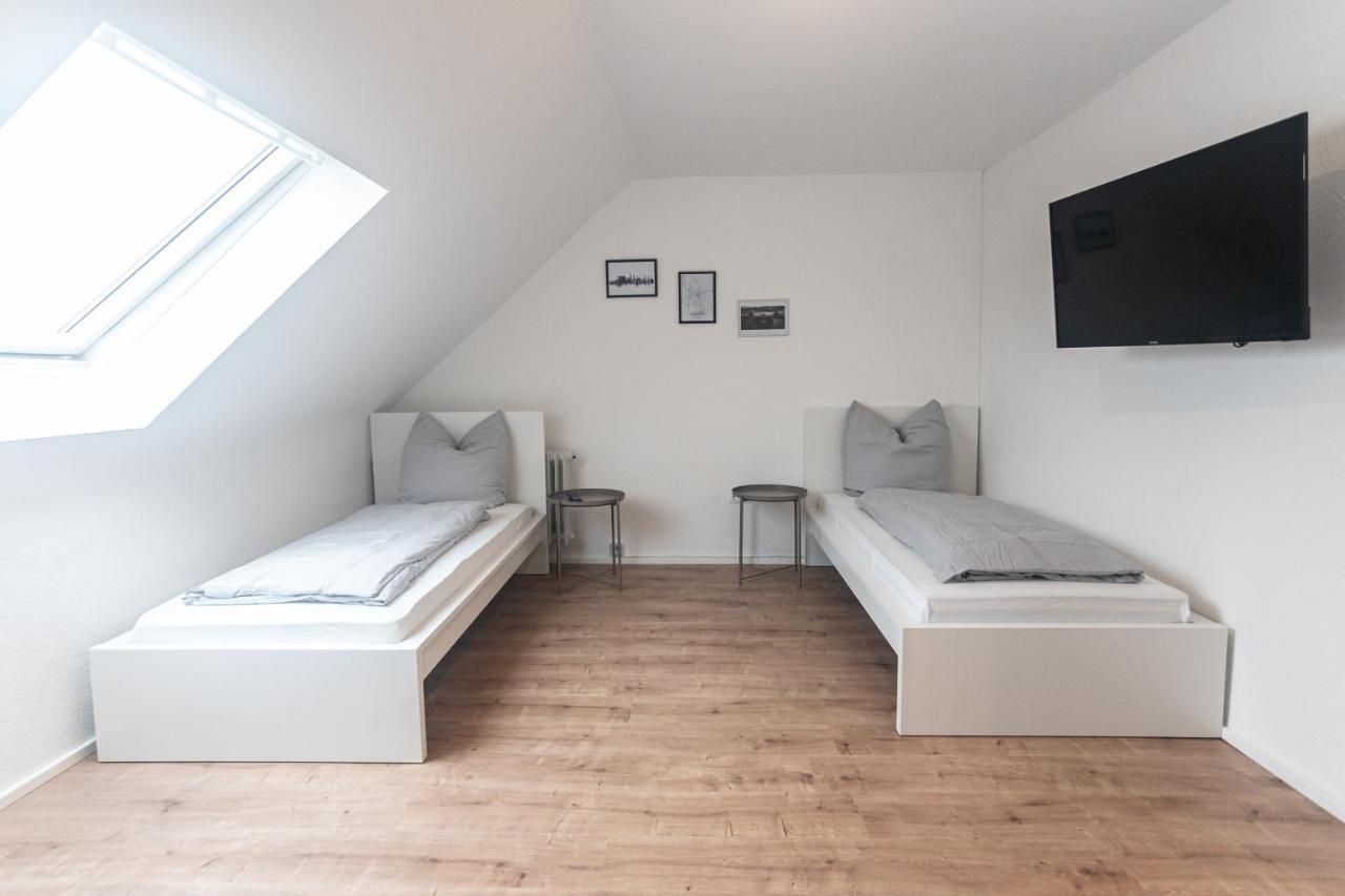 Eindrucksvolles Gruppen- Und Monteursloft Apartment Edingen-Neckarhausen Ngoại thất bức ảnh